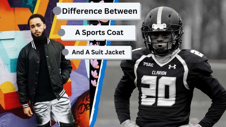 Difference Between Sport Coat and Suit Jacket.