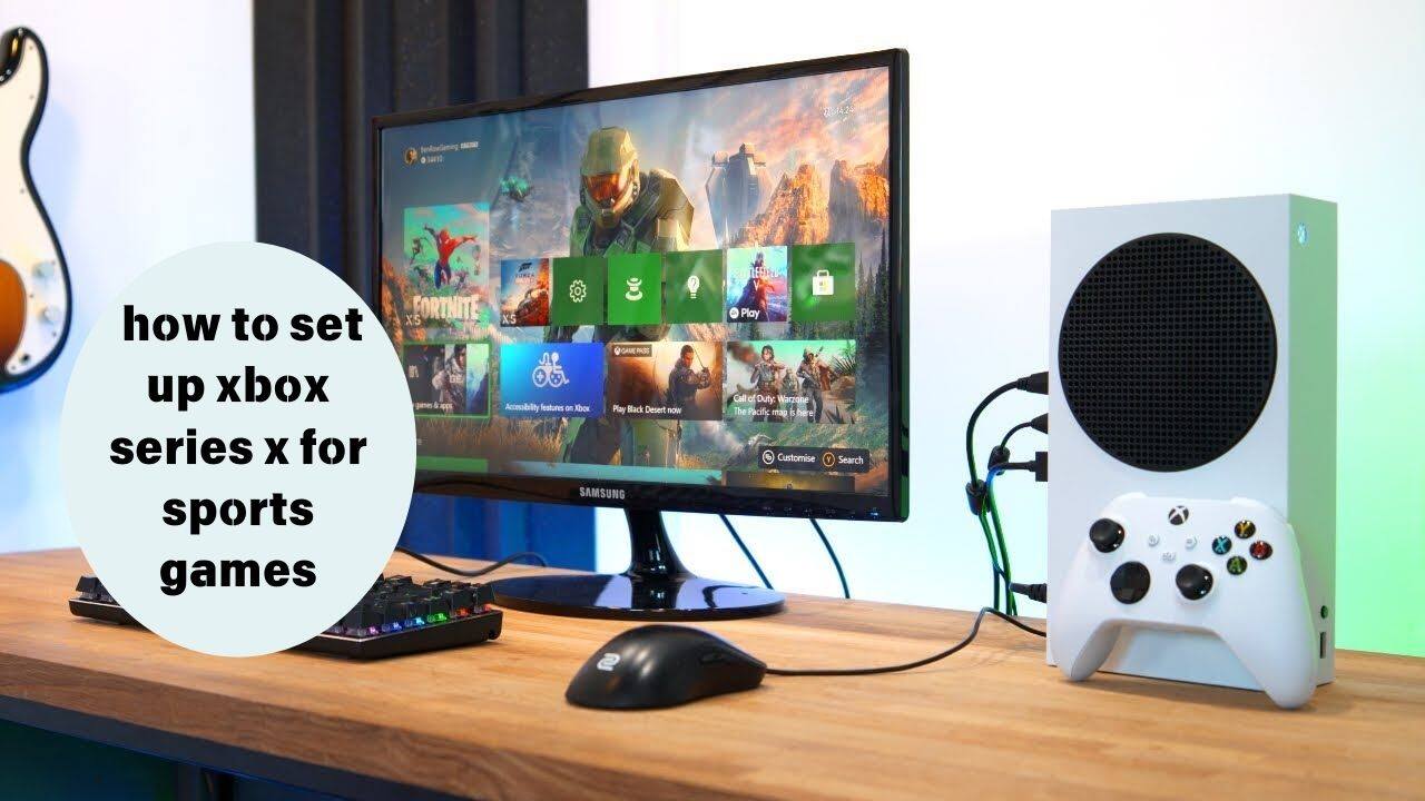 How to Set Up Xbox Series X for Sports Games Easily