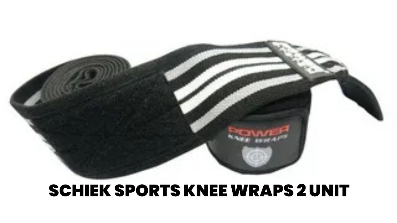 Schiek Sports Knee Wraps 2 Unit  Strong & Durable